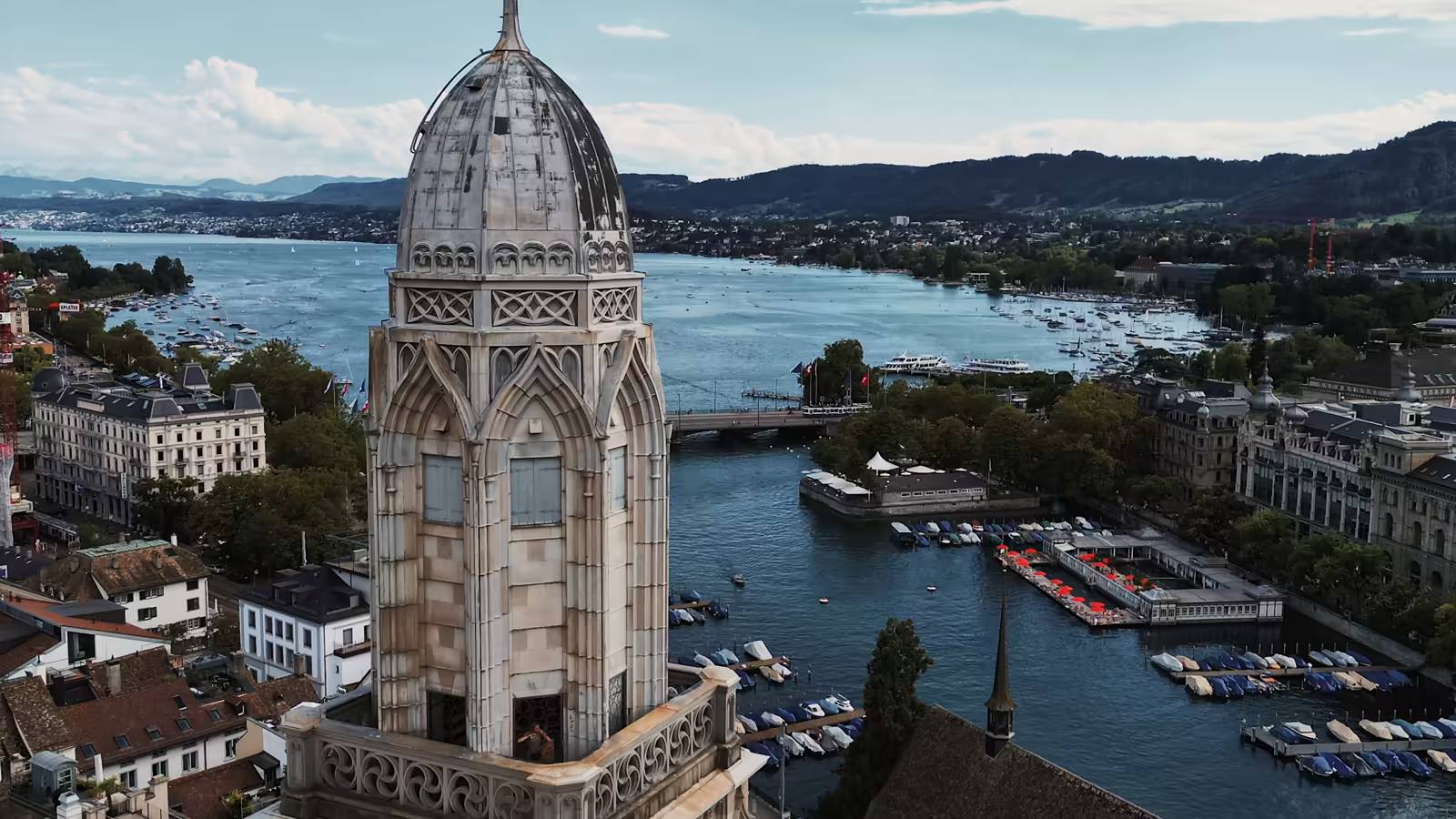 Zurich, Switzerland — international banking district